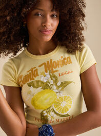 Santa Monica Baby Tee Detail 4 - TULLABEE