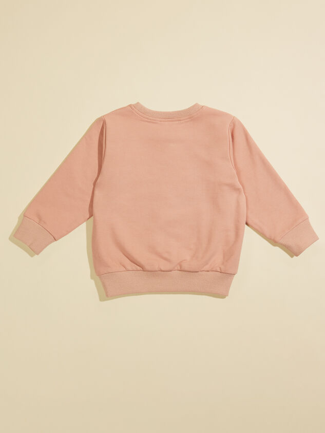 Flower Sweatshirt Detail 2 - TULLABEE