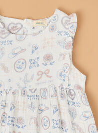 Savannah Western Dress Detail 3 - TULLABEE