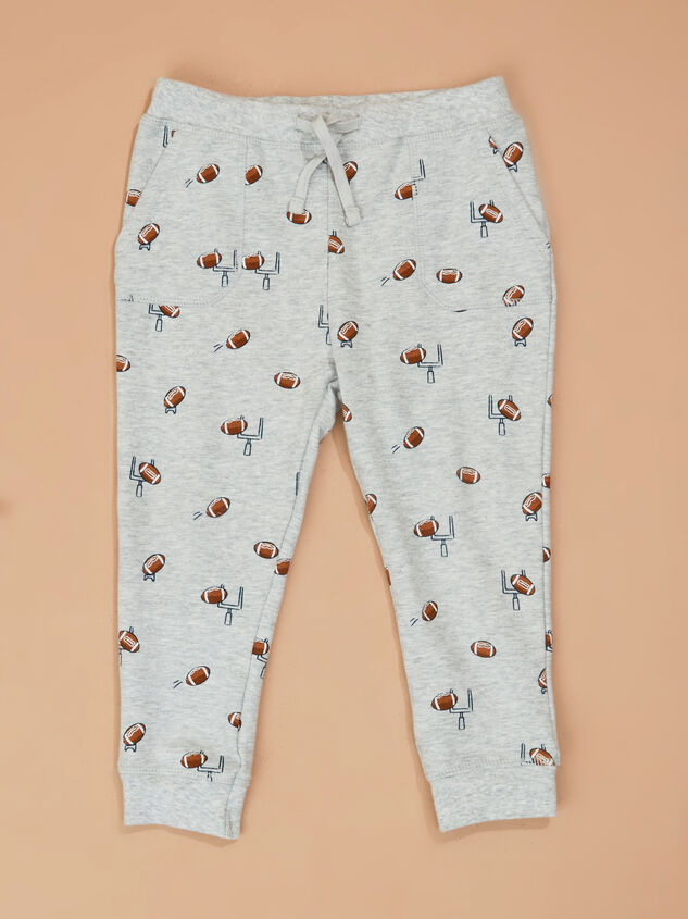 Football Frenzy Hoodie and Jogger Set Detail 4 - TULLABEE