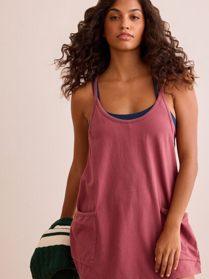 Hang Tough Mineral Wash Mini Dress - TULLABEE