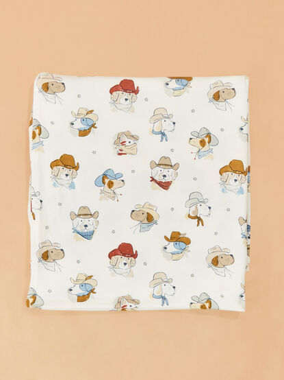 Cow-Dog Swaddle with Bandana - TULLABEE