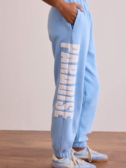 Summer Paradise Fleece Jogger - TULLABEE