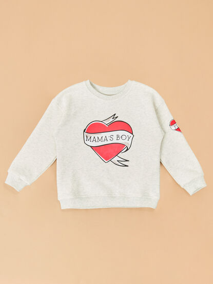 Mama&rsquo;s Boy Crewneck - TULLABEE