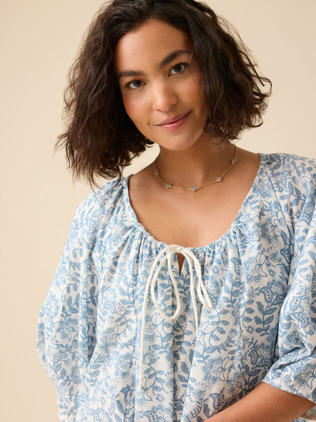 Ana Paisley Mama Romper Detail 4 - TULLABEE
