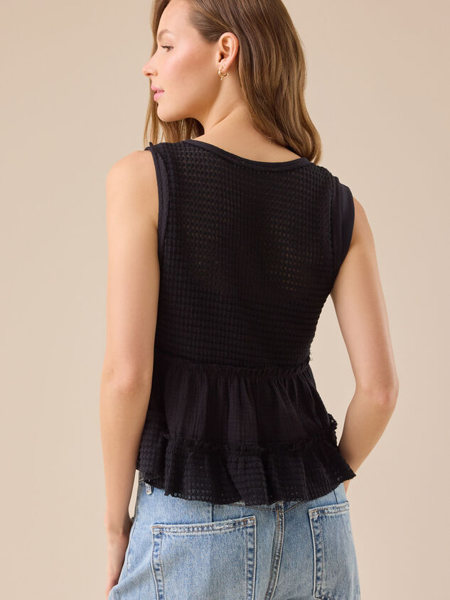 Catarina Babydoll Top Detail 3 - TULLABEE