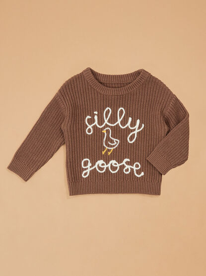 Silly Goose Sweater - TULLABEE