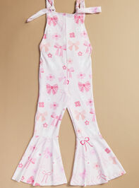 Paige Bow Flare Jumpsuit - TULLABEE