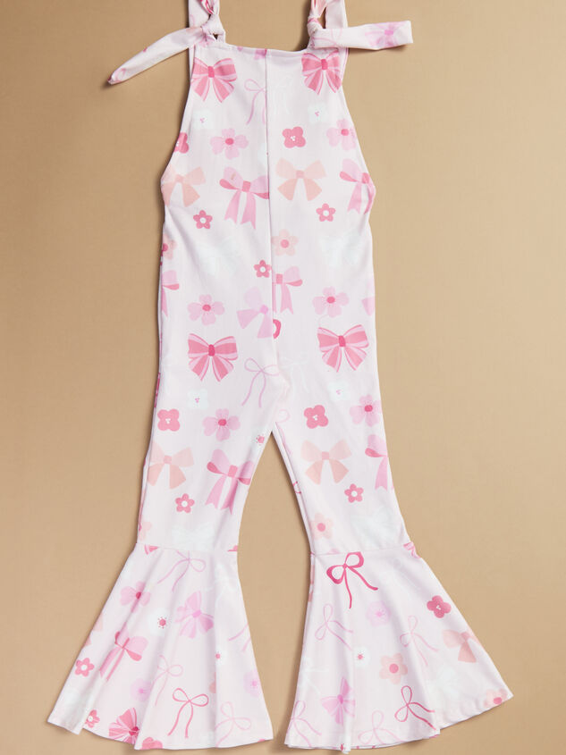 Paige Bow Flare Jumpsuit - TULLABEE