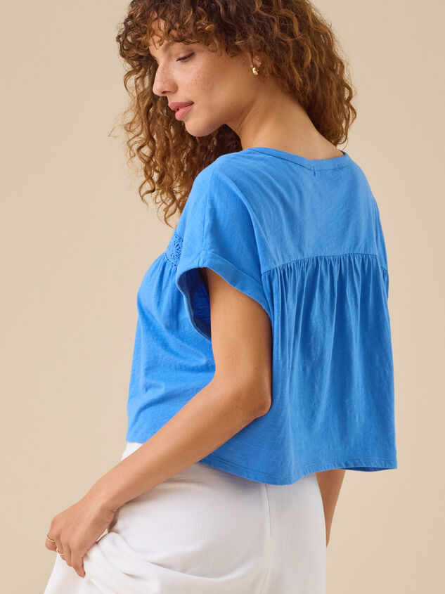 Amelia Crochet Top Detail 4 - TULLABEE