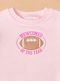 Newcomer Of The Year Bubble Sweatshirt Detail 2 - TULLABEE