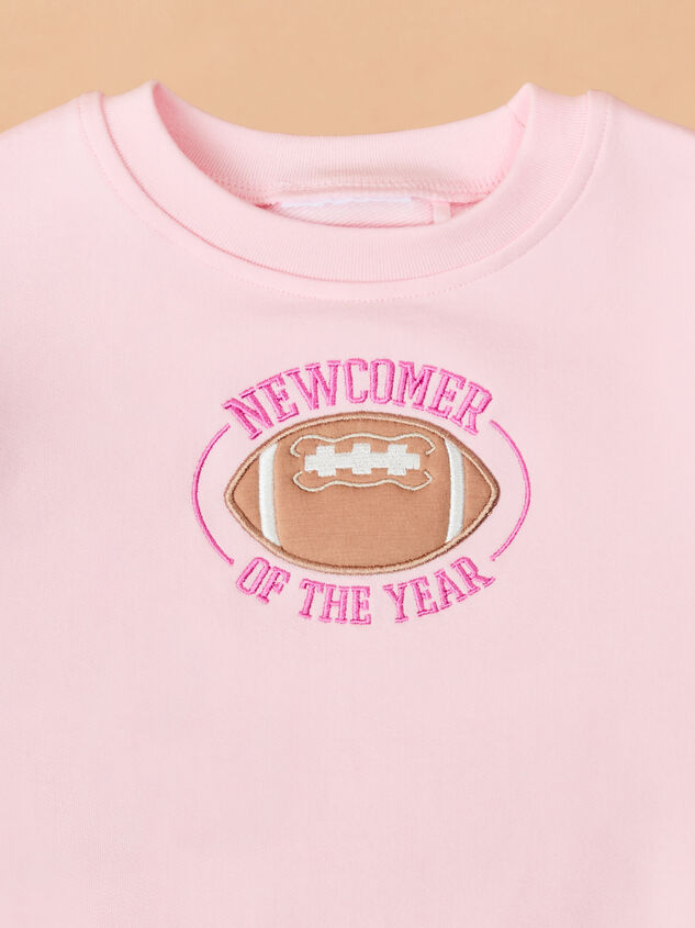 Newcomer Of The Year Bubble Sweatshirt Detail 2 - TULLABEE