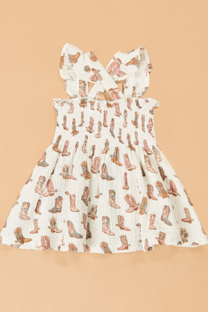 Future Cowgirl Smocked Tank & Bloomer - Altar'd State - 