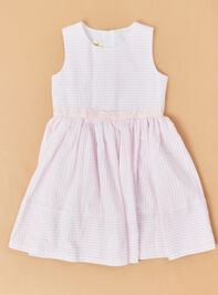 Blush Bunny Toddler Cardigan Dress Detail 3 - TULLABEE