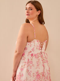 Elliana Floral Maxi Dress Detail 6 - TULLABEE
