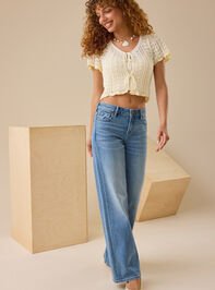 Posy Tie Front Top Detail 2 - TULLABEE