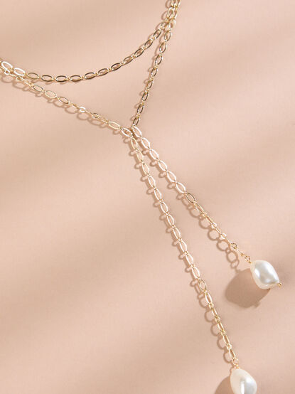 Blythe Lariat Necklace - TULLABEE