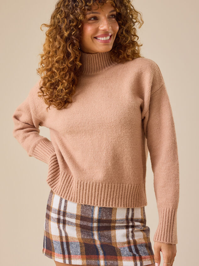 Betty Mock Neck Sweater - TULLABEE