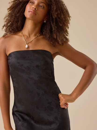 Carleigh Stain Midi Dress - TULLABEE