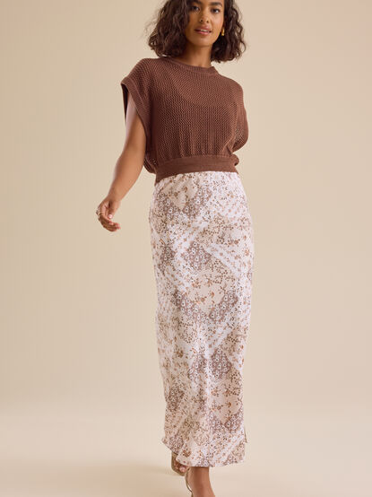 Lauren Floral Maxi Skirt - TULLABEE