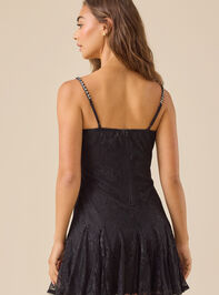 Katria Lace Mini Dress Detail 7 - TULLABEE