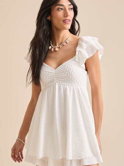 Anna Kaye Ruffled Romper - TULLABEE