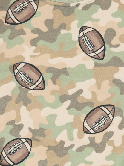 Camo Football Bubble - TULLABEE