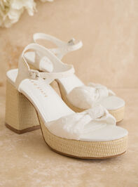 Hayleey Floral Wedges - TULLABEE