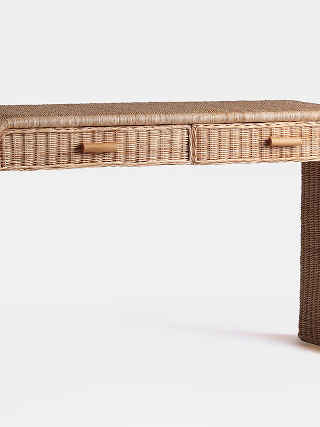 Savannah Woven Desk Detail 3 - TULLABEE