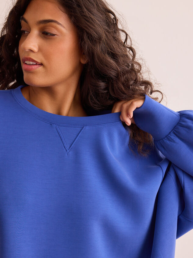 Oversized Super Soft Sweatshirt Detail 3 - TULLABEE