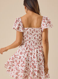 Lucille Mini Dress Detail 5 - TULLABEE