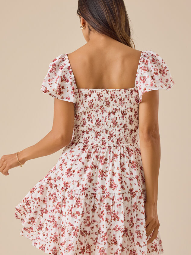 Lucille Mini Dress Detail 5 - TULLABEE