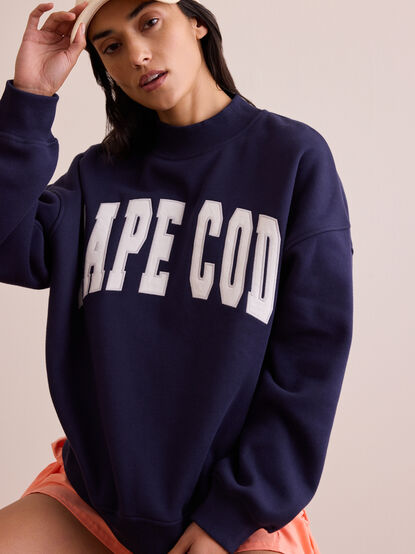 Cape Cod Mockneck Pullover - TULLABEE