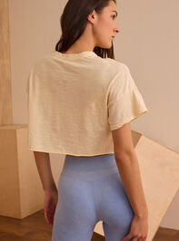 North Shore Hawaii Crop Tee Detail 4 - TULLABEE