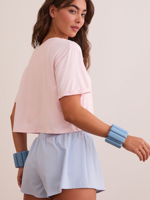 Make It Count Striped Tee Detail 5 - TULLABEE