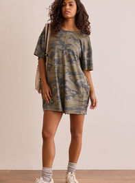 Hang Tough Reversible Tee Camo Romper - TULLABEE