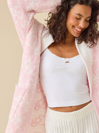 Kimberly Reversible Teddy Robe Detail 2 - TULLABEE