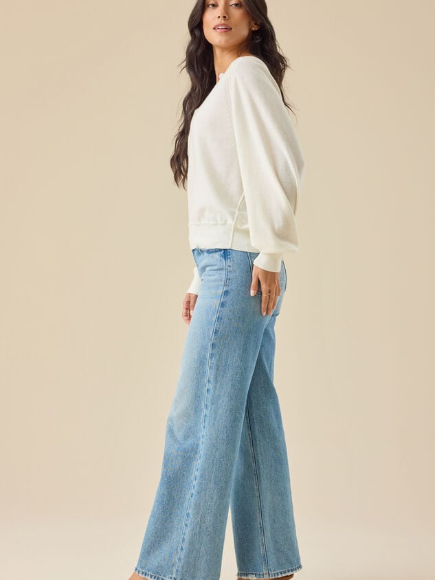 Emilie Henley Pullover Detail 4 - TULLABEE