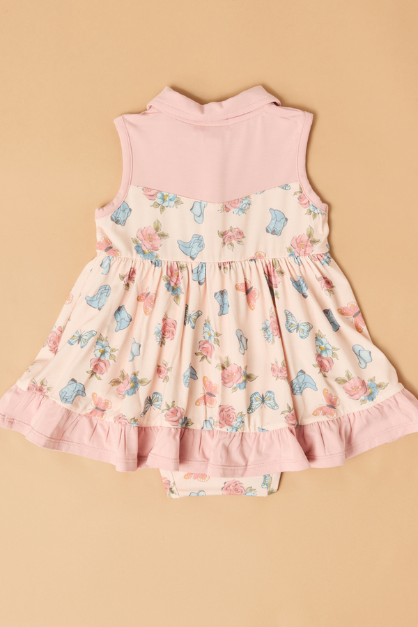 Charli Country Girl Bodysuit Dress Detail 4 - Altar'd State