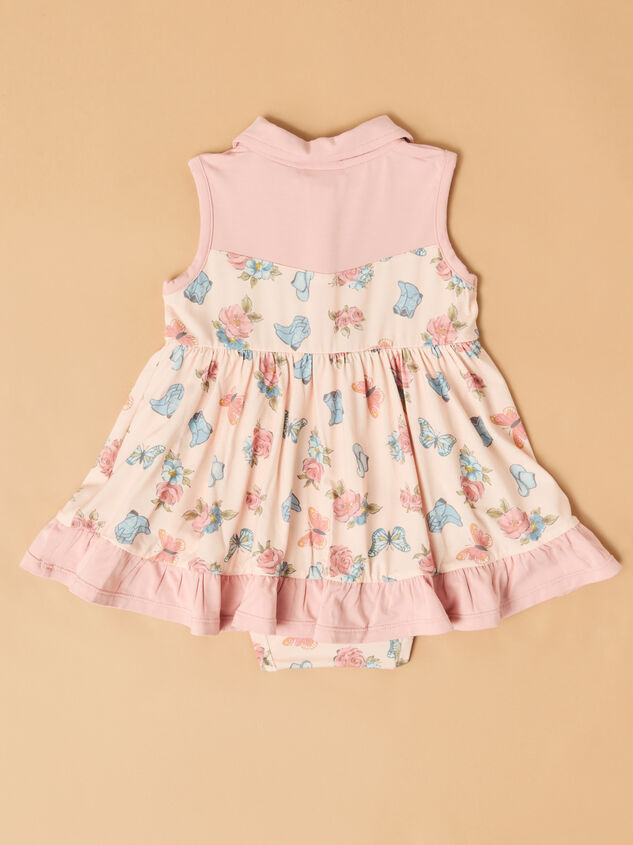 Charli Country Girl Bodysuit Dress Detail 3 - TULLABEE