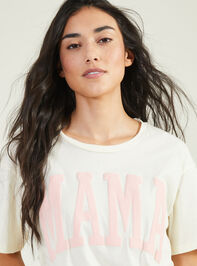 Pink Mama Graphic Tee Detail 3 - TULLABEE