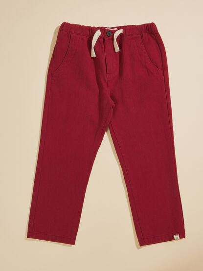Jay Toddler Twill Pants by Me + Henry - TULLABEE