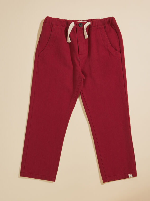 Jay Toddler Twill Pants by Me + Henry Detail 2 - TULLABEE