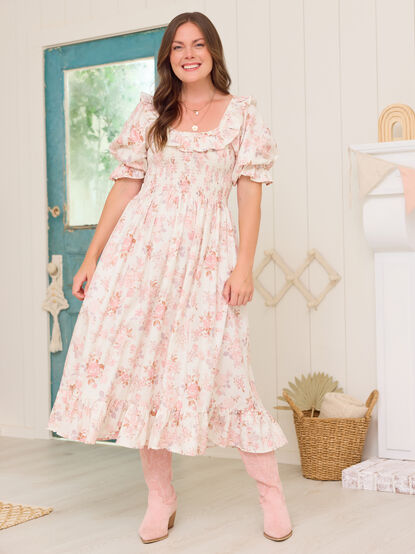 Paityn Floral Mama Dress - TULLABEE