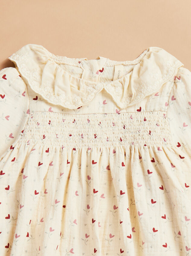 Rosie Smocked Dress and Bloomer Set by Quincy Mae Detail 2 - TULLABEE