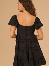 Marcie Tiered Mini Dress Detail 5 - TULLABEE