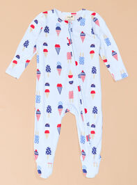 Stars & Scoops Sleep Bodysuit - TULLABEE