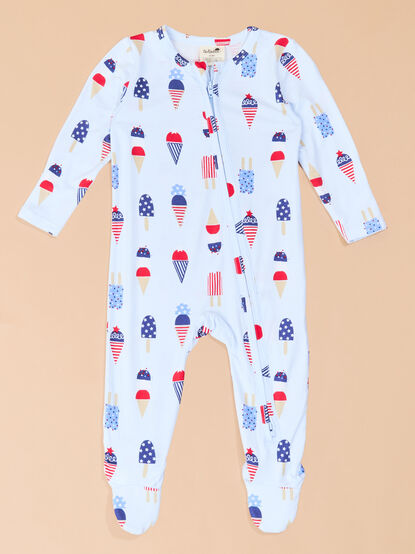 Stars & Scoops Sleep Bodysuit - TULLABEE