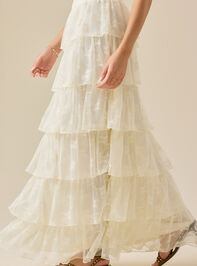 Danny Lace Maxi Skirt Detail 6 - TULLABEE