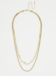 18k Gold Liliana Necklace Detail 2 - TULLABEE